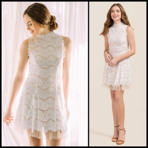 EUC Francesca's Arabella Lace Dress